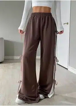 Women's High-Rise Wide-Leg Sweatpants